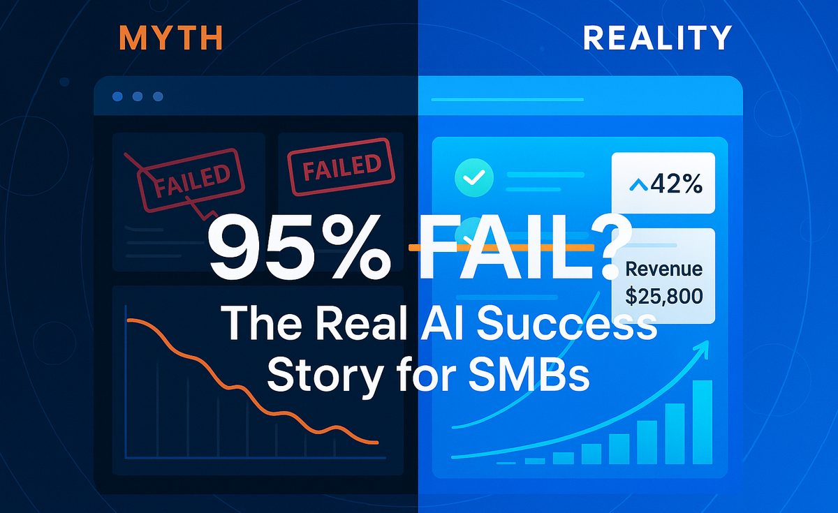 That Viral "95% AI Failure" Stat Is BS — Here's What Small Businesses Actually Need to Know